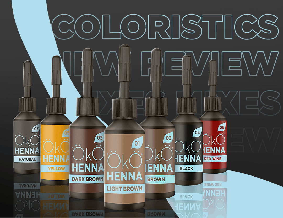 Oko Henna Power Powder hybridni barva na oboci